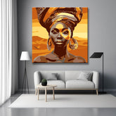African Fashion Portraits I Painting by Numbers
